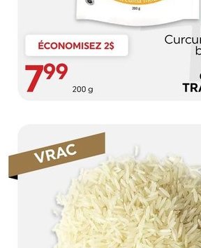 Riz basmati blanc biologique en vrac
