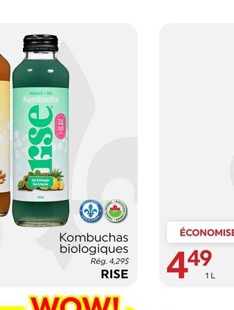 MAPLE 3 Eau d'érable biologique