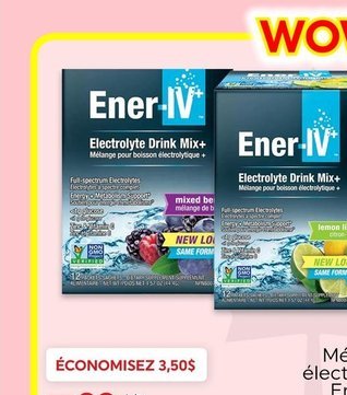 Ener-IV+ Electrolyte Drink Mix