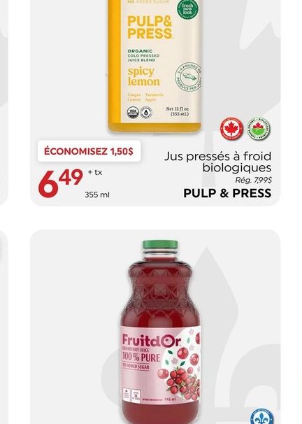 Jus pressés à froid biologiques Pulp & Press