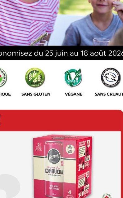 Kombucha ou bière de gingembre biologique REMEDY