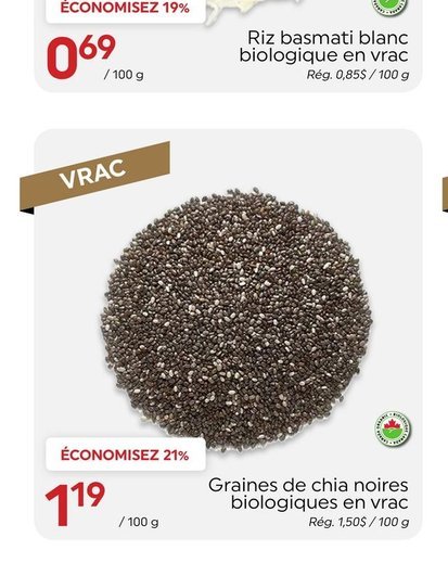 Riz basmati blanc biologique en vrac