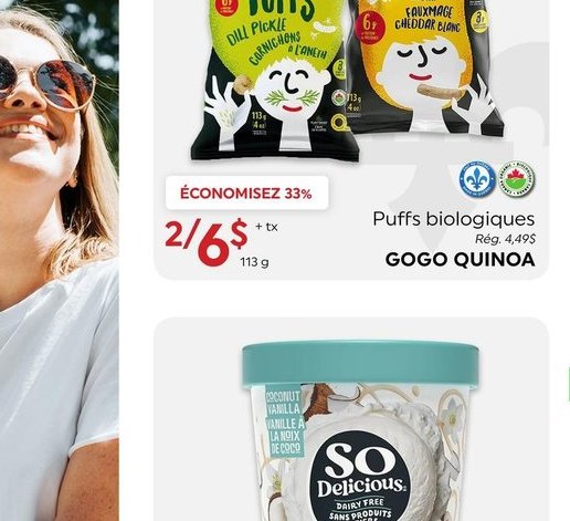 Puffs biologiques Gogo Quinoa