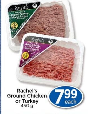 Rachel's Ground Chicken or Turkey