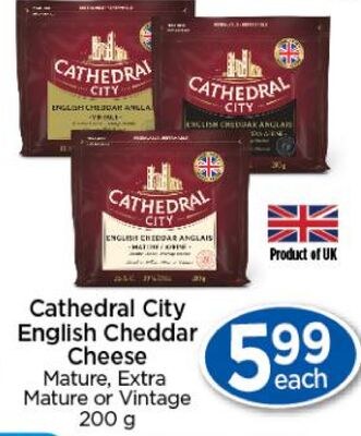 Cathedral City English Cheddar Cheese