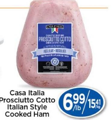 Casa Italia Prosciutto Cotto Italian Style Cook…