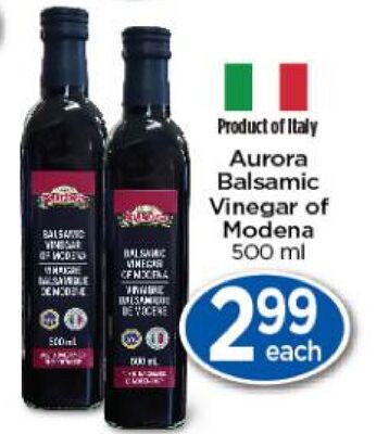 Aurora Balsamic Vinegar of Modena