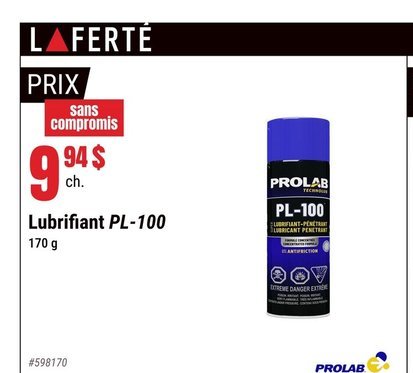 Lubrifiant PL-100