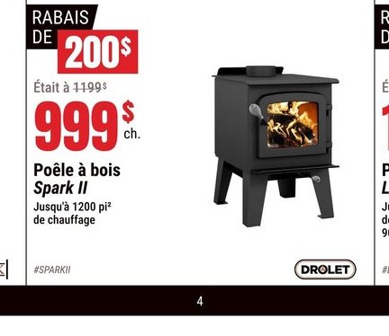 Poêle à bois Spark II