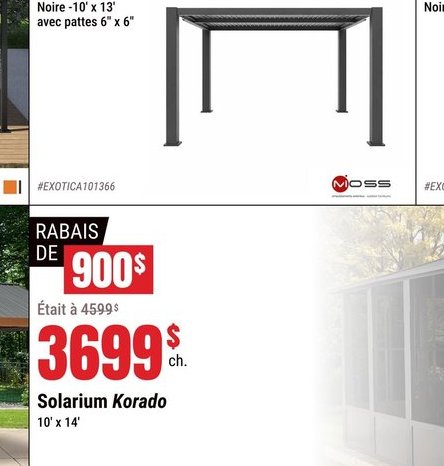 Pergola Exotica Noire