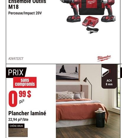 Plancher laminé