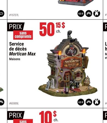 Service de décès Mortican Max Lemax