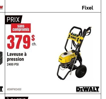 Laveuse à pression 2400 PSI