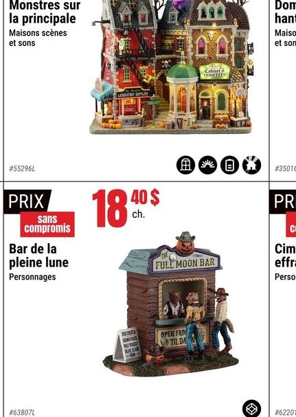 Monstres sur la principale