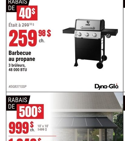 Barbecue au propane Dyna-Glo