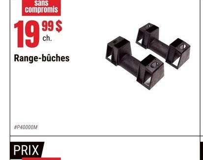 Range-bûches