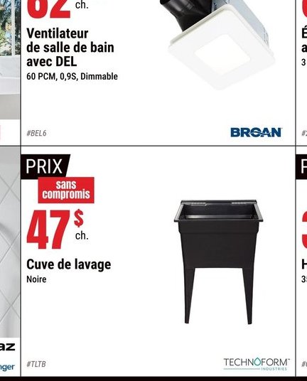 Robinet de bain Rond 9 3/4" Chrome
