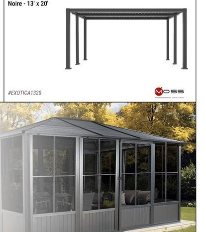 Pergola Exotica Noire
