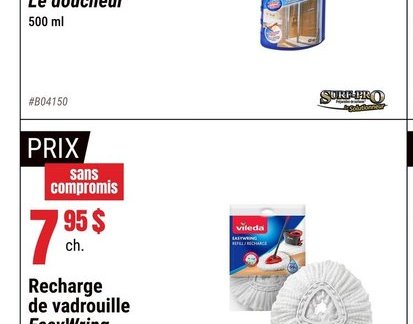 Recharge de vadrouille EasyWring