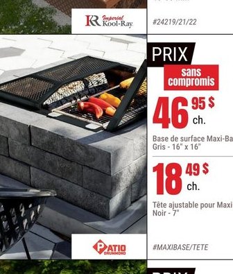 Base de surface Maxi-Base Gris