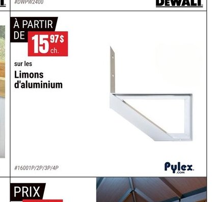 Limons d'aluminium