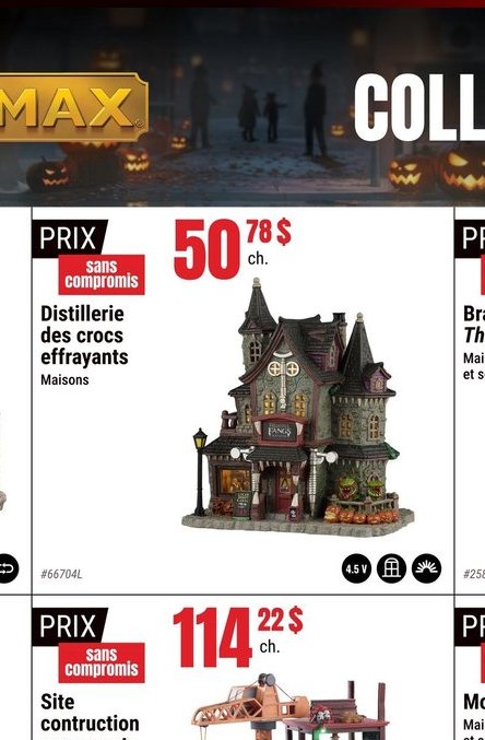 Distillerie des crocs effrayants Maisons