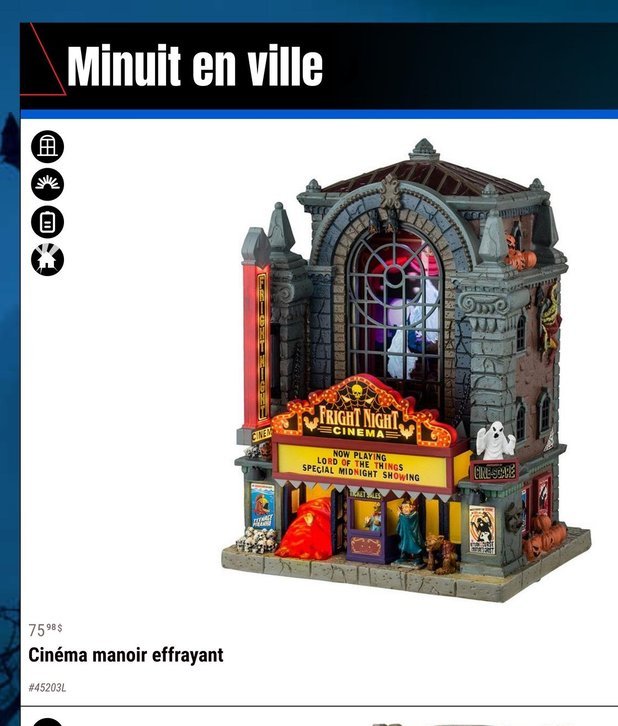 Cinéma manoir effrayant