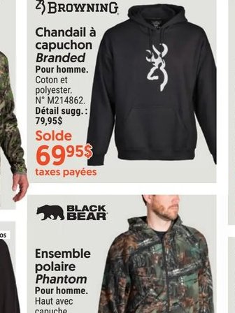 Browning Capuchon à capuchon Solde