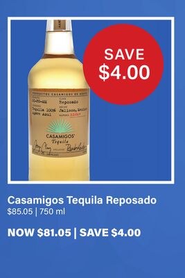 Casamigos Tequila Reposado