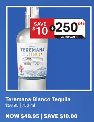 Teremana Blanco Tequila
