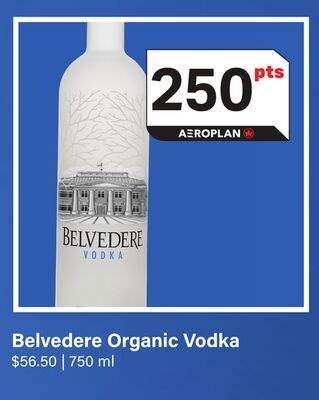 Belvedere Organic Vodka