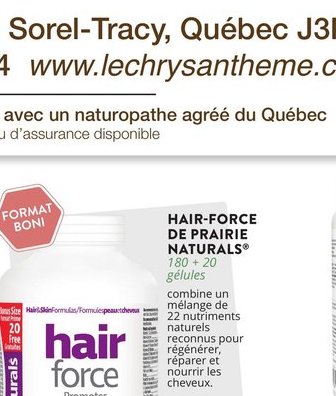 Hair Force de Prairie Naturals