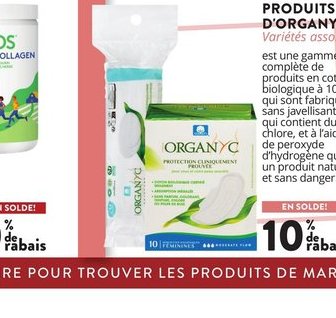 Produits d'Organyc