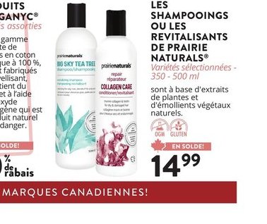 Produits Shampooings ou les Revitalisants de Pr…