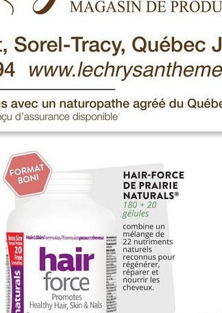 Hair-Force de Prairie Naturals