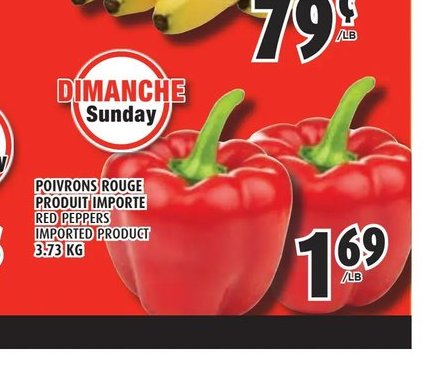 Bananes Chiquita ou Dole - Produit importé