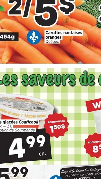 Carottes fantaisies Québec