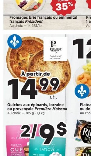 Fromages brie français ou emmental français Pré…