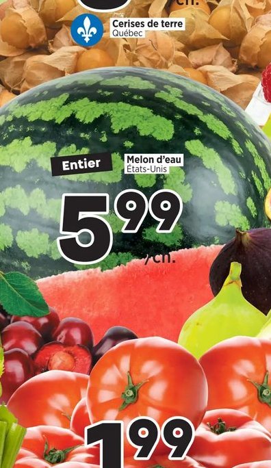 Chopine Cerises de terre Québec