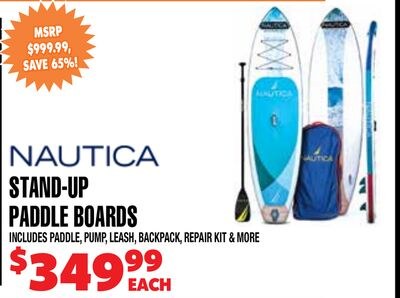 NAUTICA STAND-UP PADDLE BOARDS