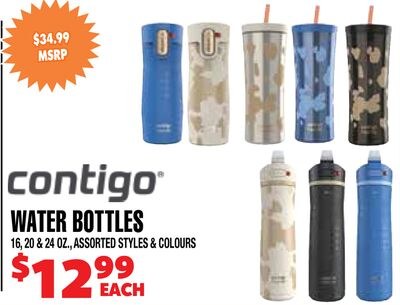 CONTIGO WATER BOTTLES