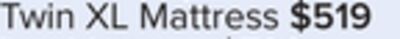 Twin XL Mattress