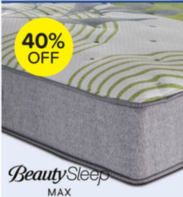 BeautySleep Max Calm Tight Top Firm Queen Mattr…