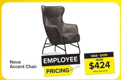 Nova Accent Chair - Dark Brown