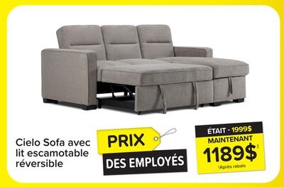Cielo Sofa avec lit escamotable réversible - ja…