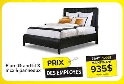 Elure Lit à panneaux en cascade très grand 3 mc…