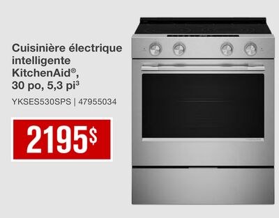 KitchenAid Cuisinière électrique 5,3 pi³ encast…