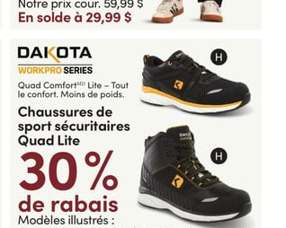 Dai Ota Chaussures sport sécuritaires Quad Lite