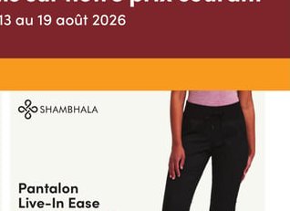 Shambala Pantalon Live-In Ease