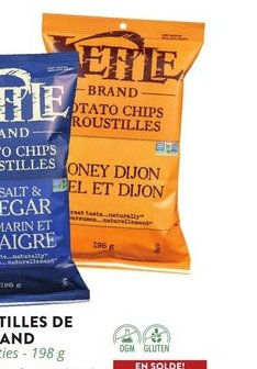 Kettle Brand Croustilles Sea Salt & Vinegar